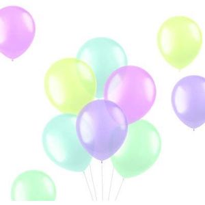 Folat - Ballonnen Translucent Pastels 33cm - 100 stuks