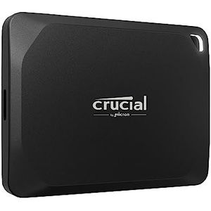 Crucial X10 Pro 4TB Draagbare External SSD - Tot 2100MB/s lezen en 2000MB/s schrijven - PC en Mac, IP55 Water- en stofbestendig USB C 3.2, Externe Solid State Drive - CT4000X10PROSSD902