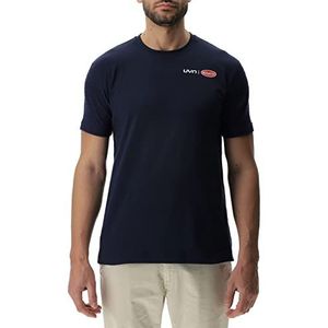 UYN for BUGATTI Technisch T-shirt voor heren, Klassiek Blauw, XL