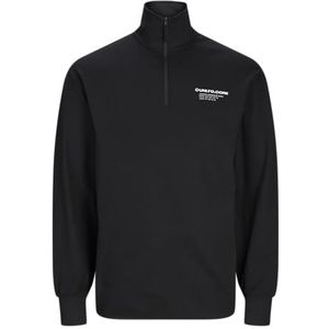 Jack & Jones Jcoaero Sweat Half Zip Noos, zwart, L