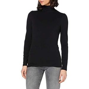 Urban Classics Dames Ladies Puffer Sleeve Turtleneck L/S T-shirt