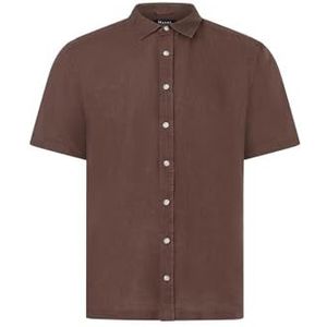 Maerz hemd 1/2 mouw, chocolate, 41-42