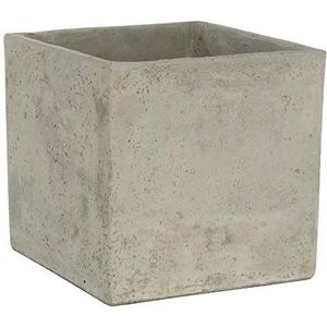 Classic Home and Garden Natuurlijke Cement Planter 8"", 8"" Vierkant