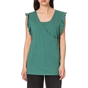 Noppies Dames Tee Nurs Ss Edinburg T-shirt, Blue Spruce - P699, M