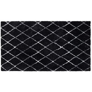 Hamat - Wasbaar tapijt Lima - Berber Black - 67 x 120 cm