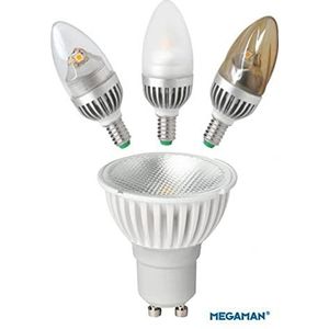 MEGAMAN BULB ARMATUREN VOOR ALDA TRACK/VERSTELBAAR 90E / ROT. 330E / WIT / IP20 / CL II / 220-240V / ZONDER LAMP GU10 AR111 15W_MM05367