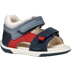 Geox Baby Jongens B Zapito Boy Sandaal, rood (navy red), 23 EU