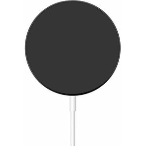 draadloze snelle MagSafe magnetische oplader voor Apple iPhone iPad AirPods Case Full Body Case-zwart
