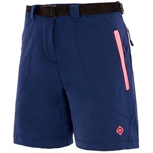 Izas Engla trekking-shorts, dames, nachtblauw/koraal, maat S