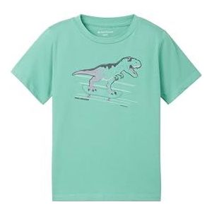 TOM TAILOR T-shirt voor jongens, 16945 - Light Fern Green, 92/98 cm