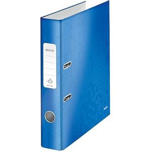 Leitz A4 Ordner, Metallic Blauw, Rugbreedte van 50mm, WOW, 10060036, Design Kan Variëren