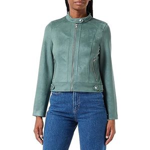 VERO MODA Dames Vmjose Mari Short Faux Suede Jacket Boos Jacket, Dark Forest, S