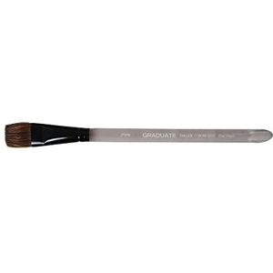 Daler Rowney 212159075 wasborstel, maat 3/4 Graduate Pony/synthetisch, plat, natuur