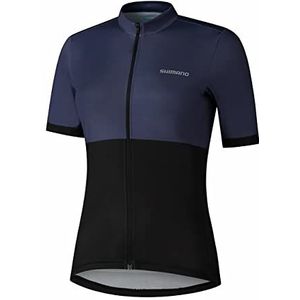 SHIMANO Element W'S S.S. Jersey Maillot, volwassenen, uniseks, meerkleurig (meerkleurig), eenheidsmaat