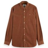 Scotch & Soda - Overhemd - Bruin - Heren