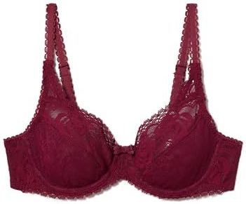 Playtex - Flower Elegance - Omsluitende BH - Rood - Kant