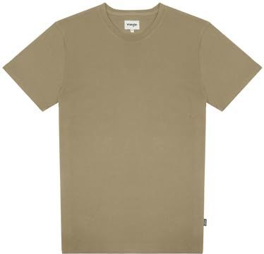 Wrangler - W7g9dhx45 - T-shirt - Olijfgroen - 2 Eenheden