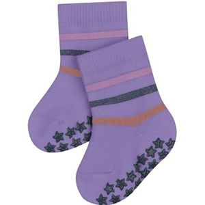 FALKE Uniseks-baby Stopper sokken Multi Stripe B Hp katoen Noppen op de zool 1 paar, Paars Light Lilac 6819, 62-68