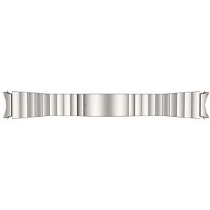 Hochuen Link Bracelet Titanium Edition voor de Galaxy Watch5 Pro | Ontworpen voor Samsung, Silver