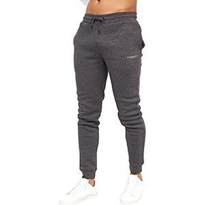 Crosshatch Heren COMPLAINZ Joggingbroek, Houtskool Marl, XXLarge