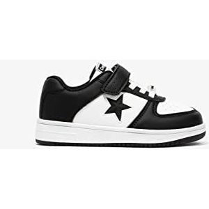 Conguitos NAPA Black-White Sneakers, uniseks, kinderen, zwart, maat 32
