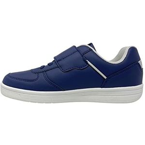 FILA C. Court Velcro Kids Sneaker, Medieval Blue-Gray Violet, 34 EU