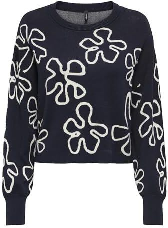 Onlmontana - Gebreide Pullover - O-hals - Lange Mouwen - Regular Fit