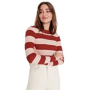 Trendyol Katoenmix Trui - Oranje - Slim L Oranje, ORANJE, L