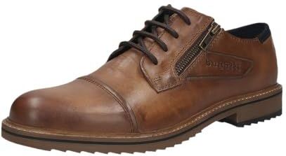 bugatti - 331-AUQ01 - Casual Schoenen - Cognac - Maat 45