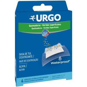Urgo verbrandingen, waterdicht, 10 x 7 cm, 4 vakken, 500 g