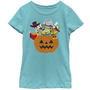 Disney Pixar meisjes Toy Story - Pompoen Surprise T-shirt T-Shirt Tahiti Blue XS