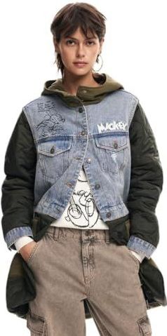 Desigual CHAQ_BUDAPEST_MICKEY, 4002 CAQUI, XS, groen, XS