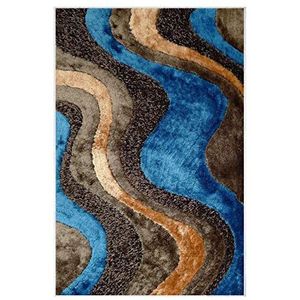 Homemania Bedrukt tapijt Flow 1, bedrukt, meerkleurig, polyamide, 80 x 200 cm