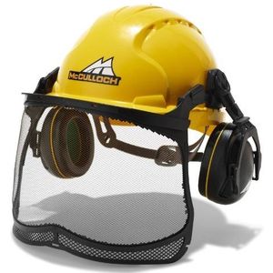 Universal PRO016: Helm Semi-Pro, helm met gehoor- en inkijkbescherming, met één hand aanpassing mogelijk (artikelnr. 00057-76.165.16) ,standaard