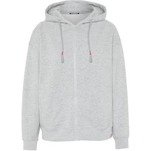 Chiemsee - Capuchonsweatvest - Neutral Gray Melange - Lange Mouwen