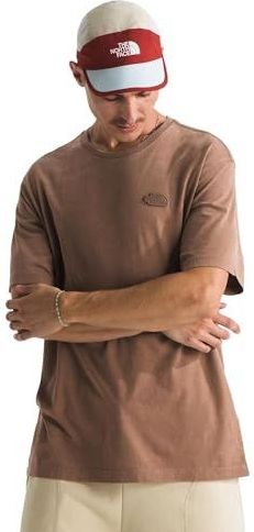 The North Face - T-shirt - Bruin - Katoen - Korte Mouwen, Ronde Hals