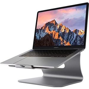 Bestand Laptopstandaard aluminium koeling computerstandaard voor Apple MacBook Air Pro 11-16 inch laptops (spacegrijs)