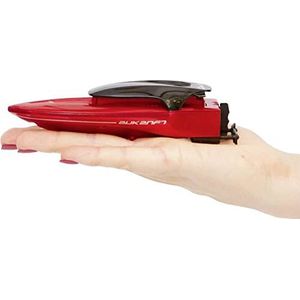 Invento just play 500805 - RC: Mini Speedboat Ruby, met afstandsbediening, met dubbele schipschroef, frequentie: 2,4 GHz, vanaf 8 jaar, meerkleurig