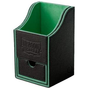Arcane Tinmen 40202 - Dragon Shield: Nest Box + Dice Tray - Zwart/Groen