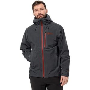 Jack Wolfskin - Eagle Peak 2L JKT M - Functioneel Jack - Phantom - Met Stretchpercentage en Lage Milieu-impact
