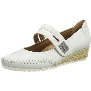 Jana 24311 dames Mary Jane lage schoenen, wit wit wit 100, 39 EU Breed