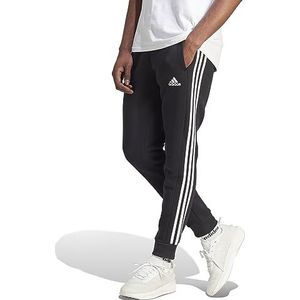Adidas Mannelijke Adult Pants Essentials Fleece 3-Stripes Taps toelopende manchet
