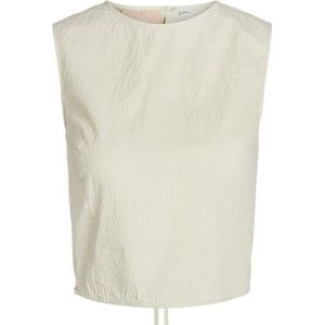 JACK & JONES Jxkaia Seersucker Top WVN, crèmetinten, M