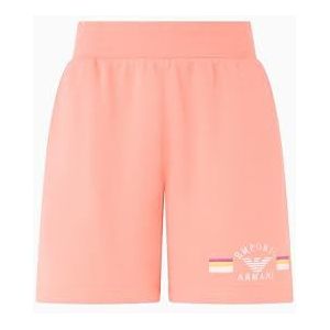 EMPORIO ARMANI Woman Light Terry Bermuda Short Roze L, Neon Roze, L