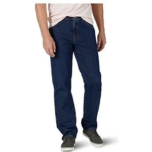 Wrangler Authentics Men's Big and Tall Classic Regular Fit Jean, Dark Rinse, 50x30