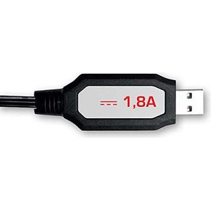 USB-kabel 1A voor LiFePO4 6,4 V-batterijen