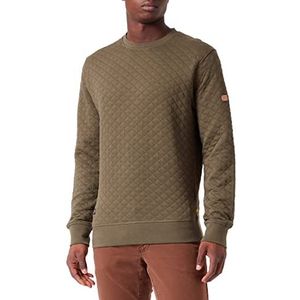 camel active Heren 409445/8W20 pullover, Olive Brown, S