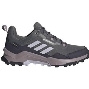 adidas Terrex Ax4 Gore-tex wandelschoenen voor dames, niet-voetbal, laag, Grijze Vijf Zilveren Dageraad Preloved Fig, 36 EU