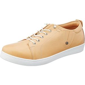 Andrea Conti Dames 0021755 Sneakers, camel, 36 EU