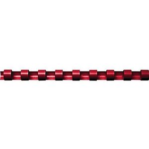 Fellowes 5347604 binderrug van kunststof, diameter 19 mm, 100 stuks, rood